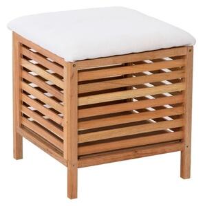 Taburet Naturel Home 45x50x45 cm orech mat HOMETAB