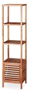 Regál Naturel Home 35.5x160x39.5 cm orech mat HOMEREG5