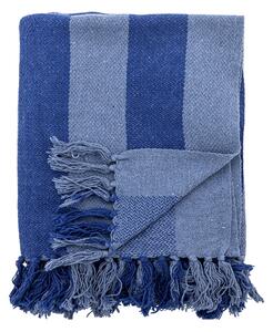 Prehoz z recyklovanej bavlny Frello Blue 130 × 160 cm