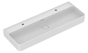 Ideal Standard Strada II - Umývadlo 1200x430 mm, 2 otvory na batériu, s prepadom, biela T359501