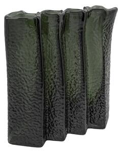 Sklenená váza Zuri Deep Forest 21 cm
