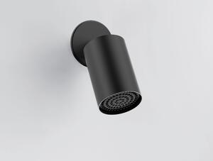 Alpi Loud - Hlavová sprcha Ø 70 mm, čierna matná LDP01NE