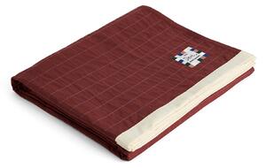 Prešívaný prehoz na posteľ Dori Maroon 245 × 195 cm