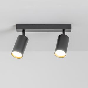 Brilagi - Bodové svietidlo SELE 2xGU10/30W/230V čierna/zlatá