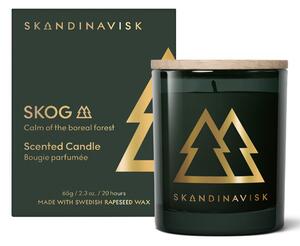 Vonná svíčka ve skle SKOG Gold (les) 65 g – speciální edice