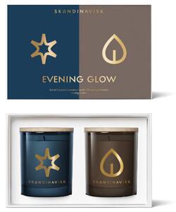Dárkový set svíček EVENING GLOW – 2 × 65 g