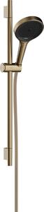 Hansgrohe Rainfinity - Sprchová sada 130 3jet EcoSmart s tyčou S Puro 65 cm, kartáčovaný bronz 28746140