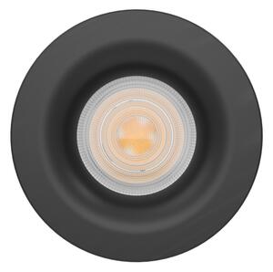Eglo 902273 - LED kúpeľňové podhľadové svietidlo SALABATE LED/4,9W/230V pr. 8,8 cm IP65 čierne