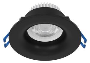 Eglo 902273 - LED kúpeľňové podhľadové svietidlo SALABATE LED/4,9W/230V pr. 8,8 cm IP65 čierne