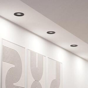 Eglo 902287 - SADA 3xLED RGBW Stmievateľné podhľadové svietidlo SALICETO-Z LED/4,7W/230V čierna