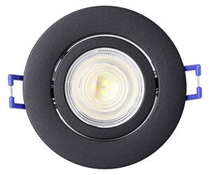 Eglo 902287 - SADA 3xLED RGBW Stmievateľné podhľadové svietidlo SALICETO-Z LED/4,7W/230V čierna
