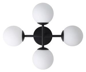 Eglo 902094 - LED kúpeľňový prisadený luster CASTROVIDO 4xG9/4,2W/230V IP44 čierny
