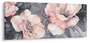 Obraz - Séria kvetov (120x50 cm)