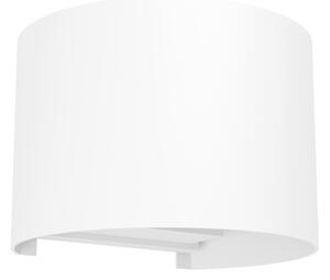 Eglo 901843 - LED vonkajšie nástenné svietidlo CALPINO 2xLED/2,8W/230V IP54 biela