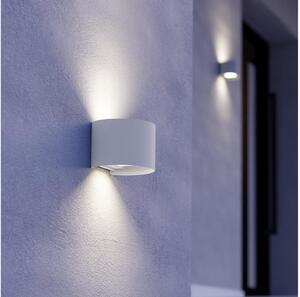 Eglo 901843 - LED vonkajšie nástenné svietidlo CALPINO 2xLED/2,8W/230V IP54 biela