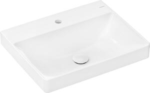 Hansgrohe Xelu Q - Umývadlo 600x480 mm SmartClean s otvorom na batériu bez prepadu, biela 61016450