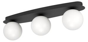 Eglo 902092 - LED kúpeľňové stropné svietidlo CASTROVIDO 3xG9/4,2W/230V IP44 čierna