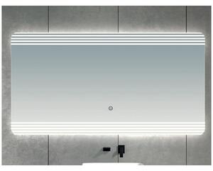 Brilagi - LED Kúpeľňové zrkadlo MELZO LED/28W/230V 60x80 cm IP44 CRI 90 stm. + CCT