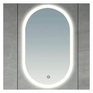 Brilagi - LED kúpeľňové zrkadlo LECCO LED/25W/230V 50x80 cm IP44 CRI 90 stmievateľné + CCT