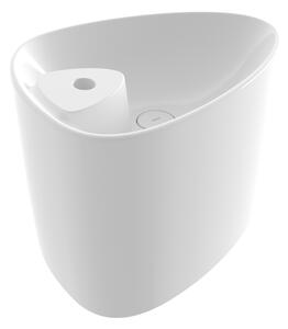 Bocchi Etna - Umývadlo monoblok 580x435 mm, biela lesklá