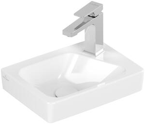 Villeroy & Boch Architectura - Umývadielko 360x260mm s prepadom, ľavé, alpská biela 43863601