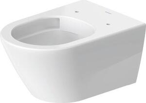 Duravit D-Neo - Závesné WC 540x370 mm, rimless, WC sedátko SoftClose, biela 45770900A1