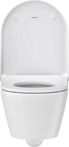 Duravit D-Neo - Závesné WC 540x370 mm, rimless, WC sedátko SoftClose, biela 45770900A1