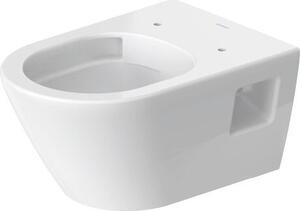 Duravit D-Neo - Závesné WC 540x370 mm, rimless, WC sedátko SoftClose, biela 45780900A1