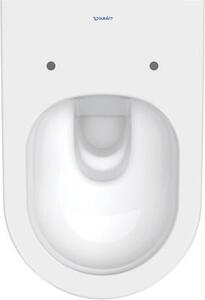 Duravit D-Neo - Závesné WC 540x370 mm, rimless, WC sedátko SoftClose, biela 45780900A1