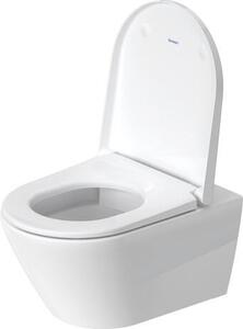 Duravit D-Neo - Závesné WC 540x370 mm, rimless, WC sedátko SoftClose, biela 45770900A1