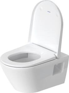 Duravit D-Neo - Závesné WC 540x370 mm, rimless, WC sedátko SoftClose, biela 45780900A1