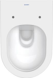 Duravit D-Neo - Závesné WC 540x370 mm, rimless, WC sedátko SoftClose, biela 45770900A1