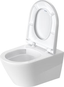 Duravit D-Neo - Závesné WC 540x370 mm, rimless, WC sedátko SoftClose, biela 45770900A1