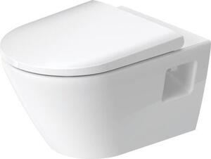 Duravit D-Neo - Závesné WC 540x370 mm, rimless, WC sedátko SoftClose, biela 45780900A1
