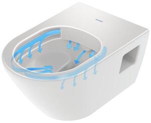 Duravit D-Neo - Závesné WC 540x370 mm, rimless, WC sedátko SoftClose, biela 45780900A1