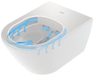 Duravit D-Neo - Závesné WC 540x370 mm, rimless, WC sedátko SoftClose, biela 45770900A1