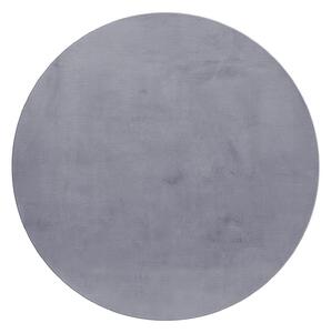 Ayyildiz , Kusový koberec Pouffy 5100 Grey kruh, 120x120 (priemer) kruh, šedá, obývacia izba