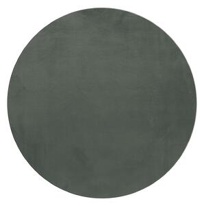 Ayyildiz , Kusový koberec Pouffy 5100 Green kruh, 120x120 (priemer) kruh, zelená, obývacia izba