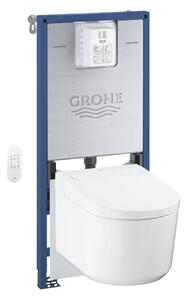 GROHE Sensia - Závesná sprchová toaleta + Rapid SLX Sada 4 v 1, alpská biela 36509SH0