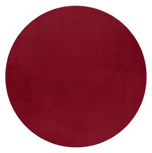 Ayyildiz , Kusový koberec Pouffy 5100 Red kruh, 120x120 (priemer) kruh, červená, obývacia izba