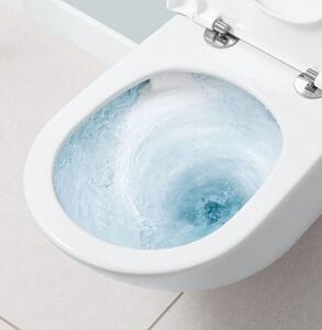 Villeroy & Boch Subway 3.0 - Combi Pack WC závesné TwistFlush + sedátko s poklopom SoftClosing, alpská biela CeramicPlus 4670TSR1