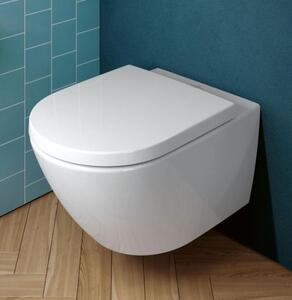 Villeroy & Boch Subway 3.0 - Combi Pack WC závesné TwistFlush + sedátko s poklopom SoftClosing, alpská biela CeramicPlus 4670TSR1