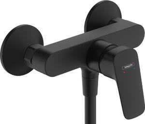 Hansgrohe Logis - Sprchová batéria na stenu, čierna matná 71600670