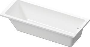 Duravit No.1 - Vaňa na zabudovanie 1700x700 mm, biela 700489000000000