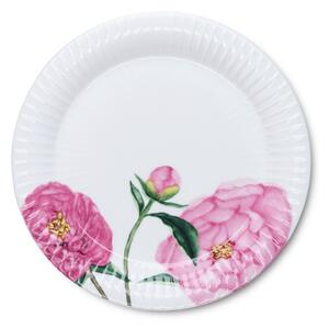 Porcelánový tanier Hammershøi Peonies Ø 22 cm