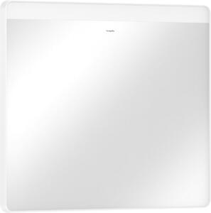 Hansgrohe Xarita Lite Q - Zrkadlo s horizontálnym LED osvetlením 700x800 mm s nástenným vypínačom, biela matná 54958700