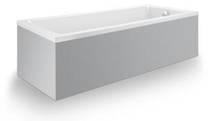 Duravit No.1 - Vaňa na zabudovanie 1700x700 mm, biela 700489000000000