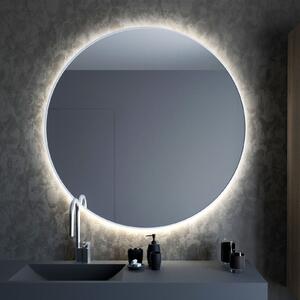 Smartwoods Bright zrkadlo 50x50 cm okrúhly s osvetlením biela 5903003188674