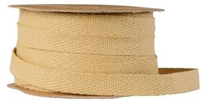 Bavlnená stuha na cievke Wheat Straw – 5 m