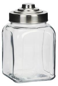 Sklenená nádoba Steel Lid 1400 ml